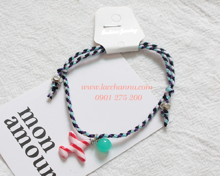 Lắc chân vải cá tính - LCNU16